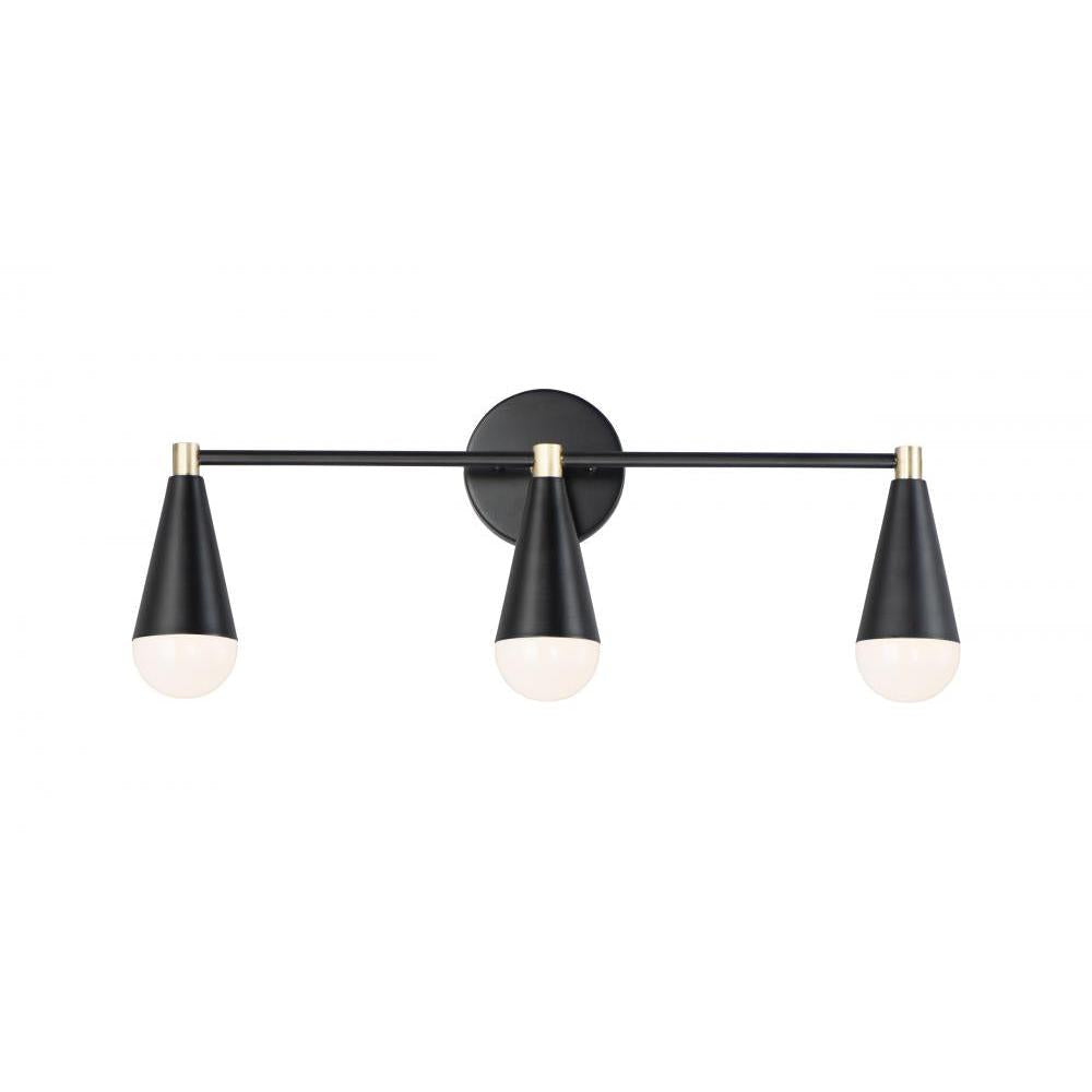 Maxim Lighting 11263BKSBR/BUL Lovell 24 Inch Bathroom Vanity - Bathroom Vanity