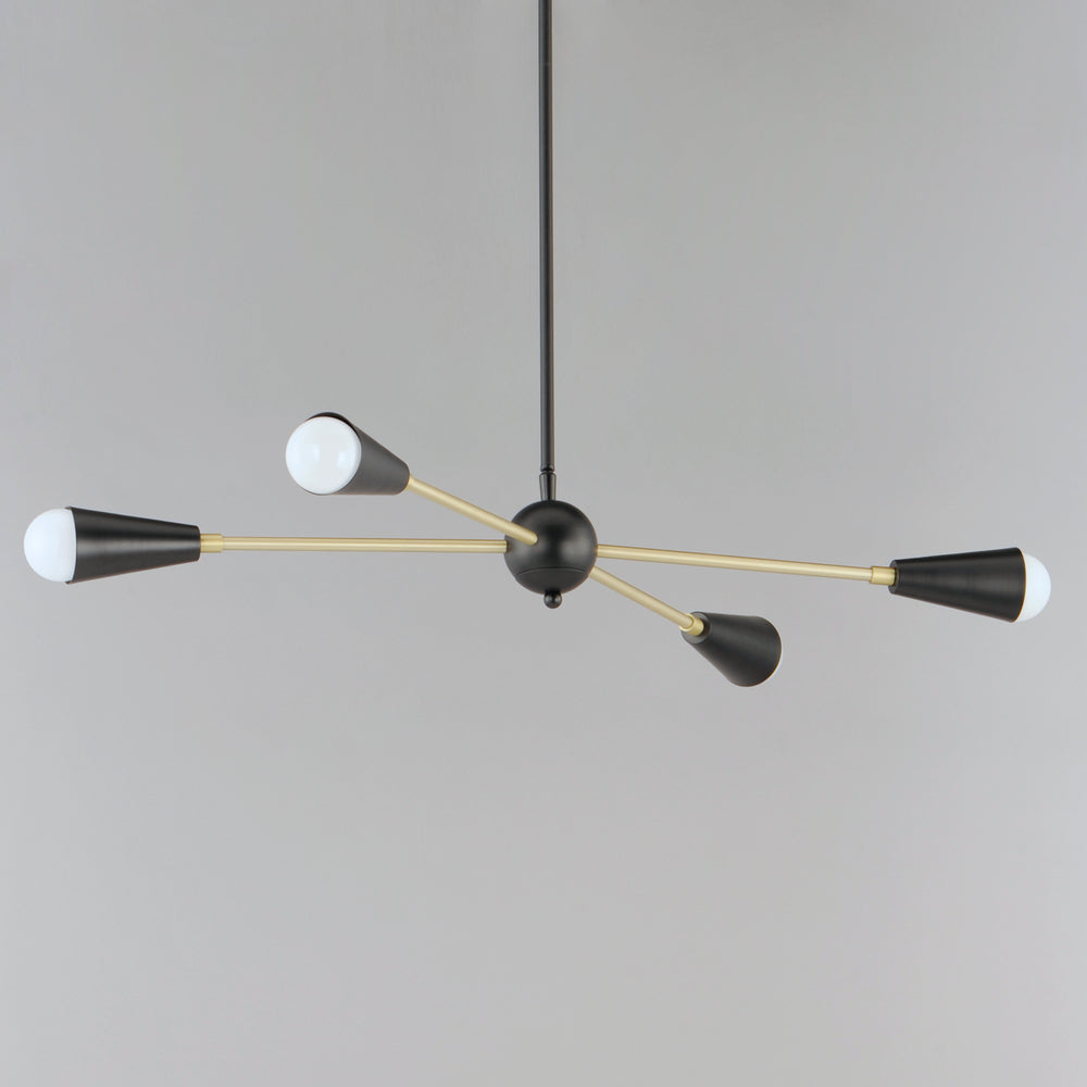 Maxim Lighting LOVELL 11264BKSBR Pendant Traditional - Black