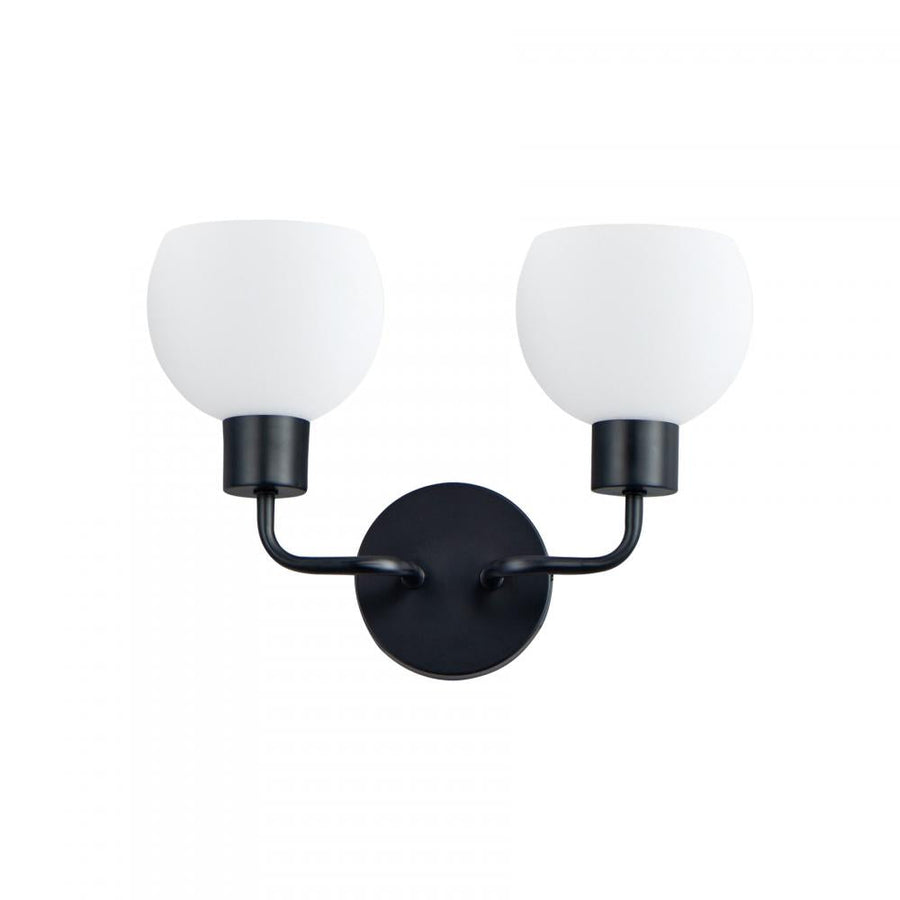 Maxim Lighting 11272SWBK Coraline 14.5 Wall Sconce - Black