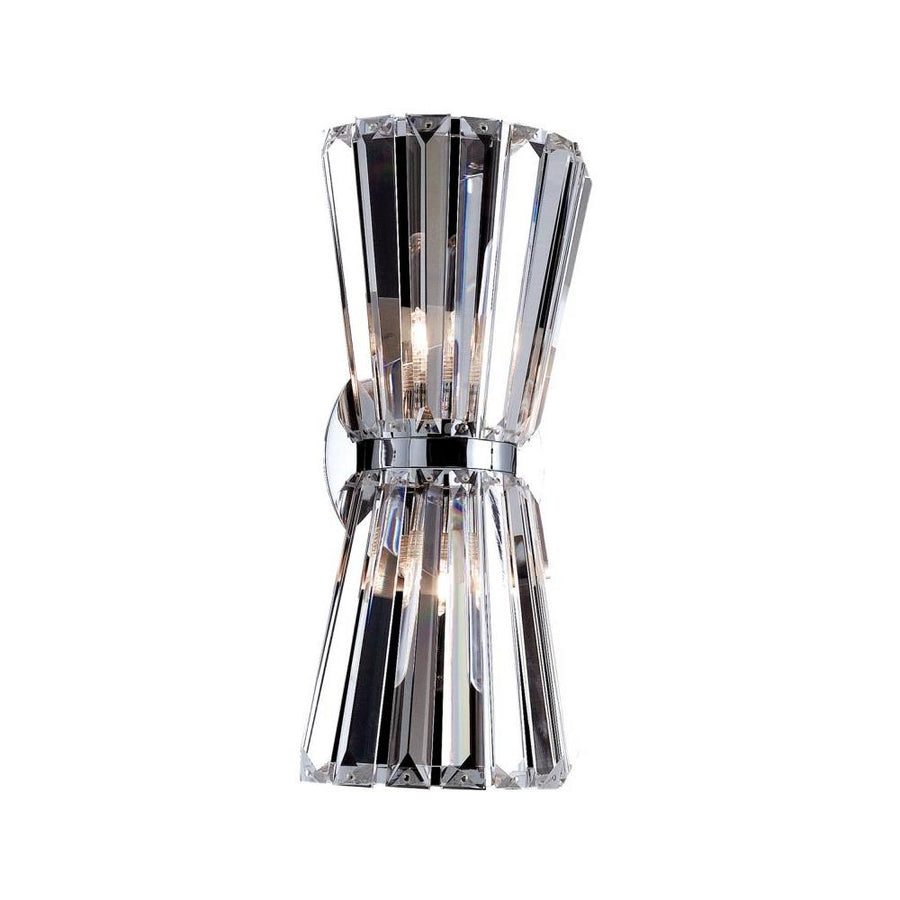 Vermeer Luxury Crystal Island Chandelier – Polished Chrome