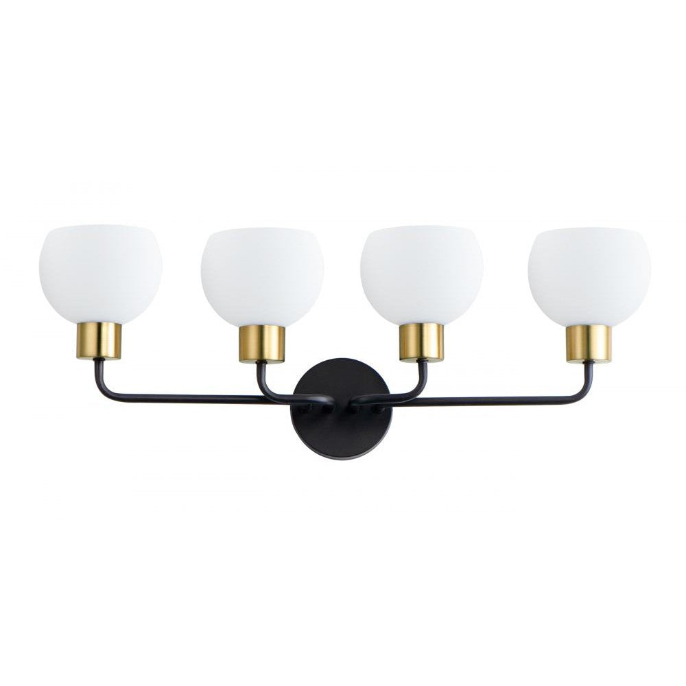 Maxim Lighting CORALINE 11274SWBZSBR Bathroom Fixture Country Rustic - Brass