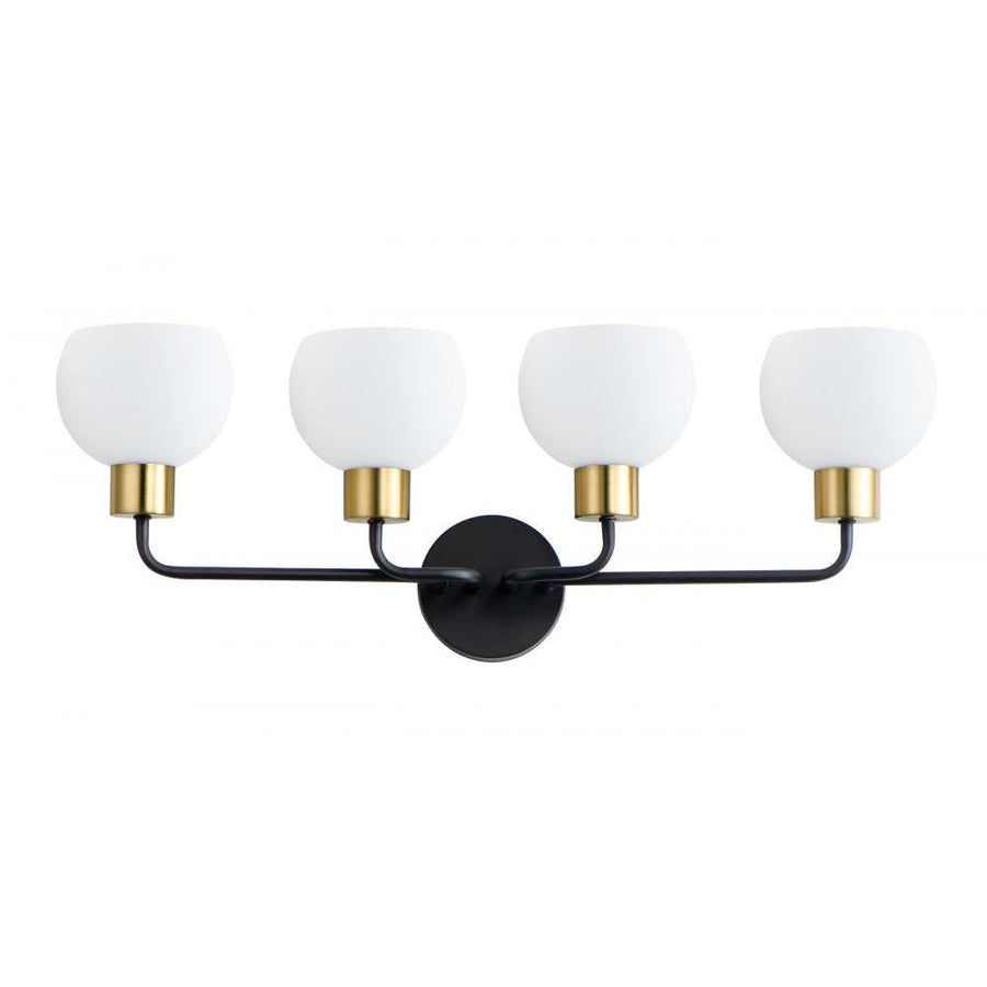 Maxim Lighting 11274SWBZSBR Coraline 29.5 Inch Bathroom Vanity - Bronze / Satin Brass