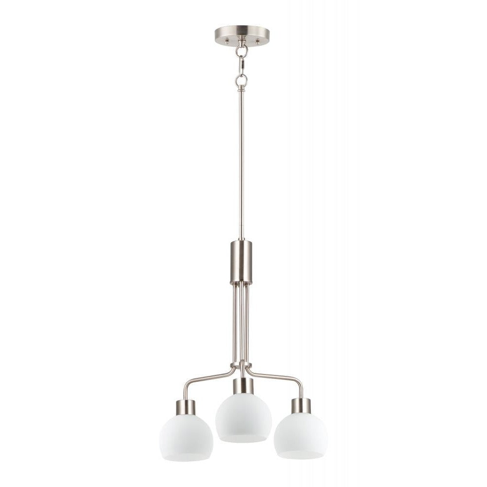 Maxim Lighting CORALINE 11276SWSN Chandelier Country Rustic - Nickel