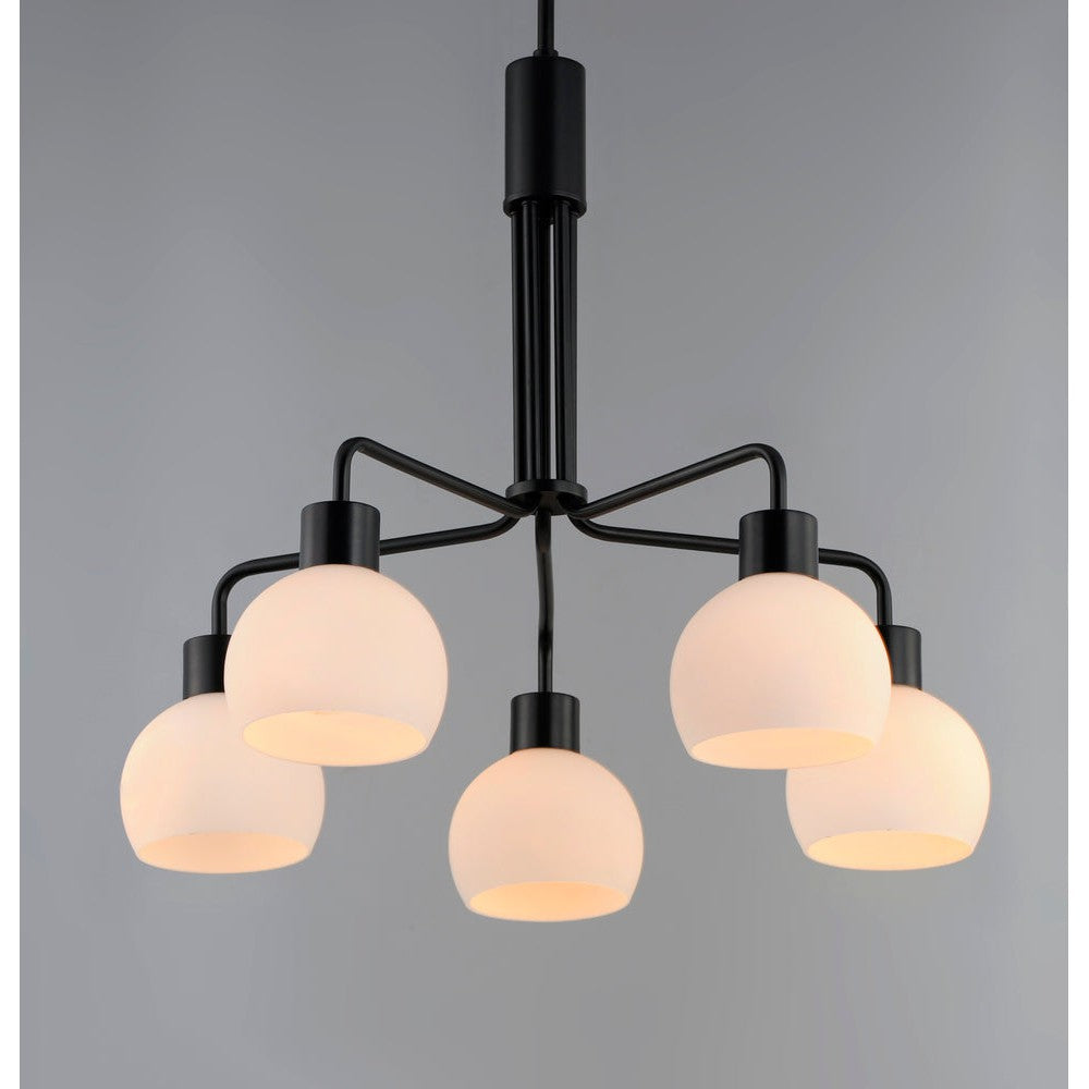 Maxim Lighting CORALINE 11277SWBK Chandelier Country Rustic - Black