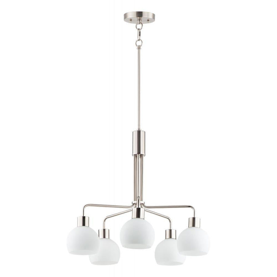 Coraline 26.75 Inch Chandelier – Satin Nickel