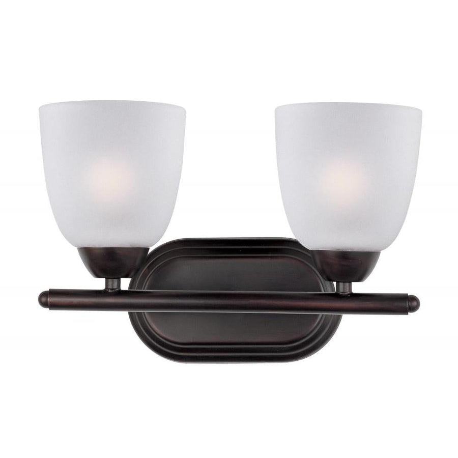Maxim Lighting 11312FTOI Axis 13 Inch Bathroom Vanity - Oil Rubbed Bronze