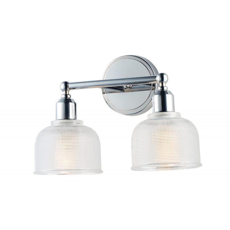 Maxim Lighting 11322CLPC Hollow 14 Inch Bathroom Vanity - Polished Chrome
