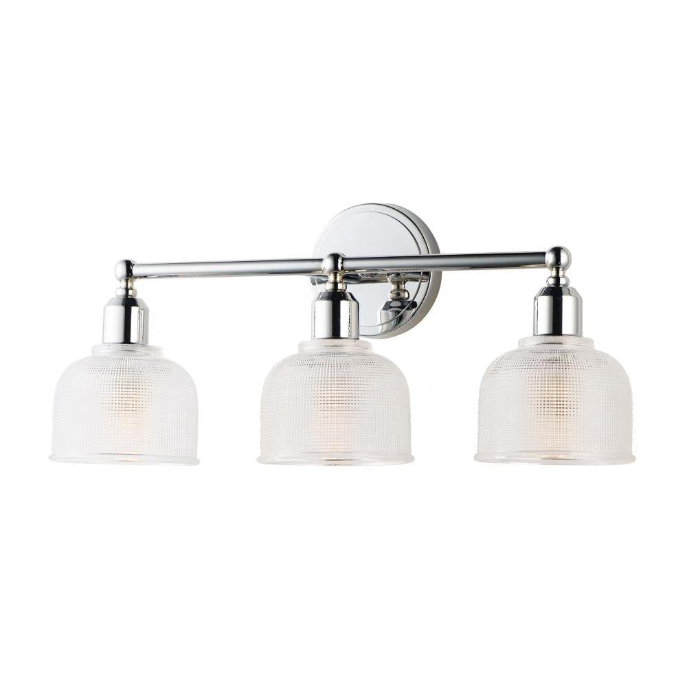 Hollow 23 Inch Bathroom Vanity - Polished Chrome