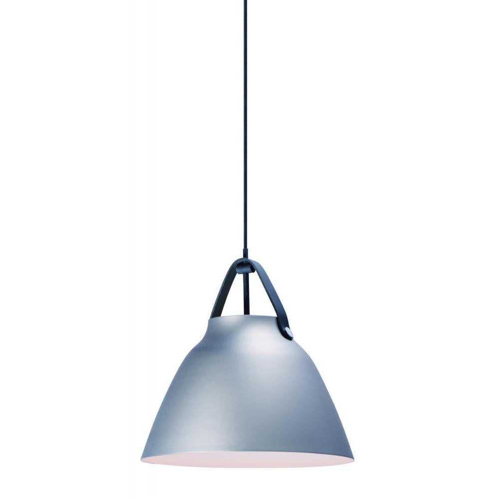 Nordic 14.25 Inch Semi Flush Mount Light – Black / Brushed Platinum