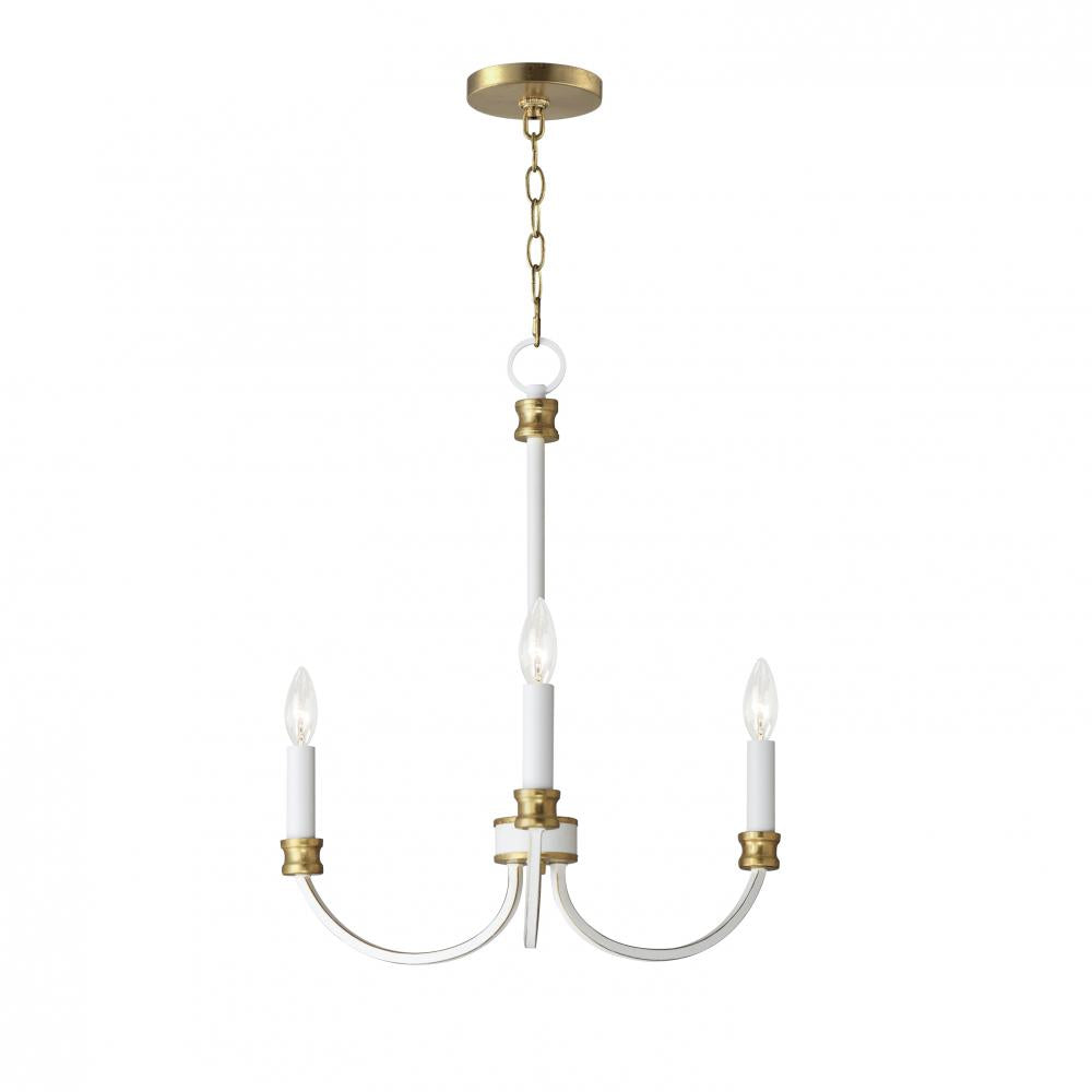 Maxim Lighting CHARLTON 11373WWTGL Chandelier Mid Century Modern - Combination Finishes