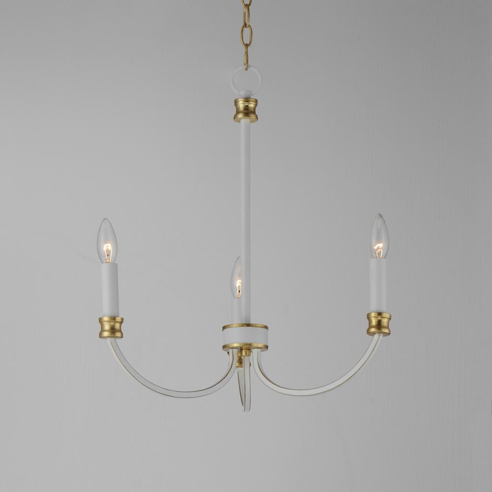 Maxim Lighting CHARLTON 11373WWTGL Chandelier Mid Century Modern - Combination Finishes