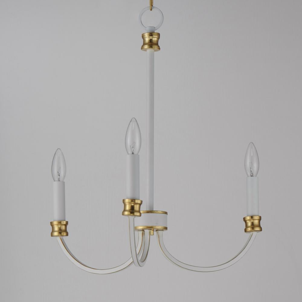 Maxim Lighting CHARLTON 11373WWTGL Chandelier Mid Century Modern - Combination Finishes