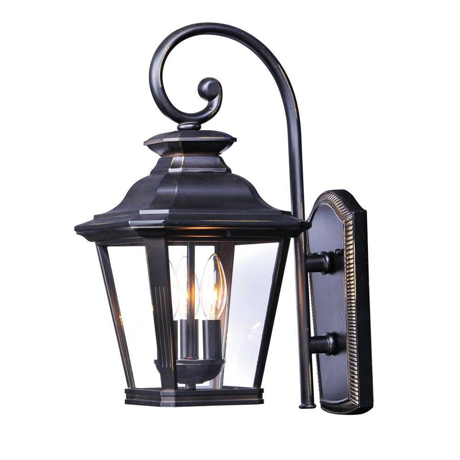 11 Inch Outdoor Wall Sconce – Bronze