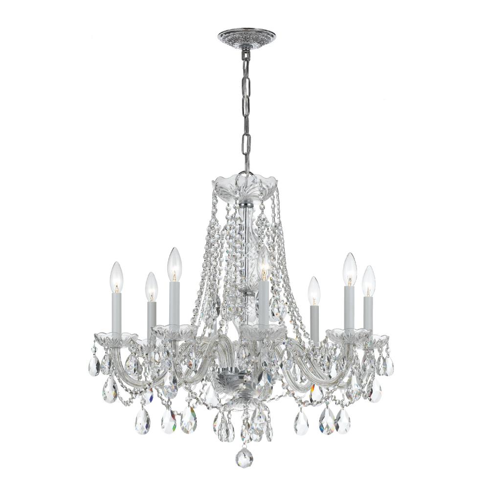 Crystorama TRADITIONAL CRYSTAL 1138-CH-CL-MWP Chandelier Americana - Polished Chrome