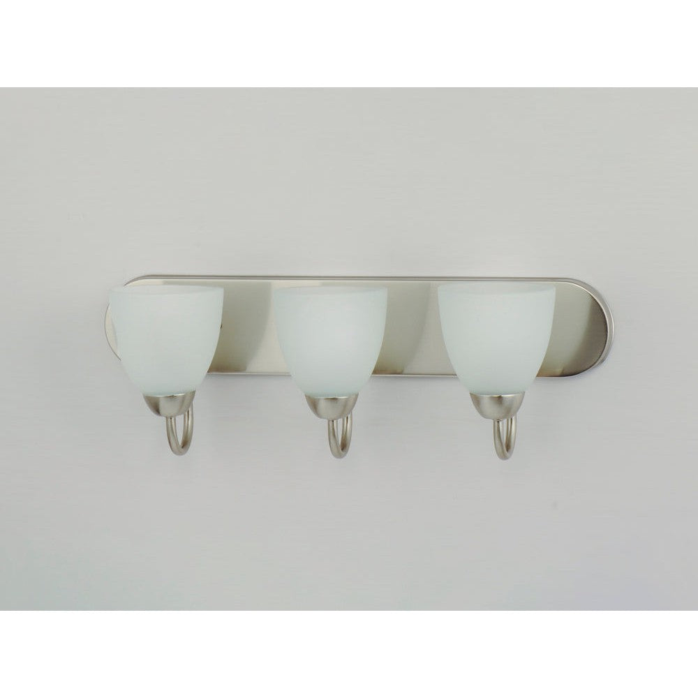 Maxim Lighting AXIS 11383FTSN Bathroom Fixture Americana - Nickel