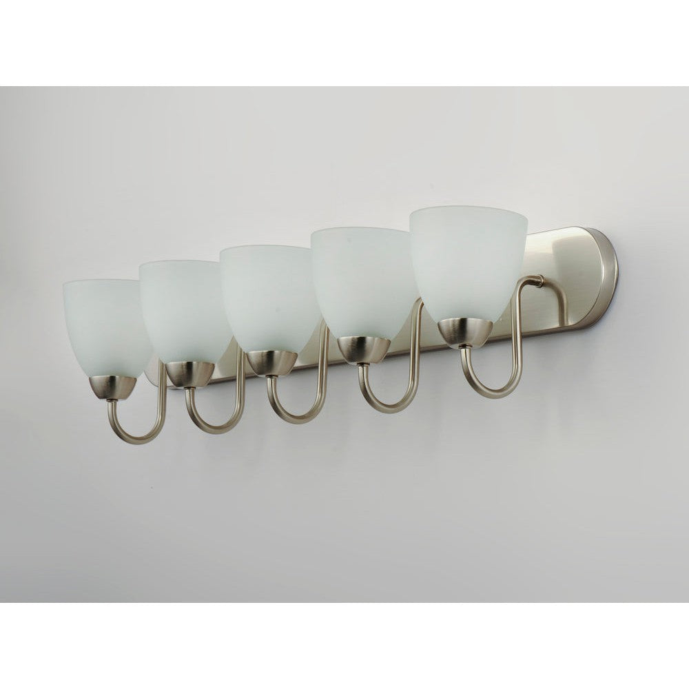 Maxim Lighting AXIS 11385FTSN Bathroom Fixture Americana - Nickel