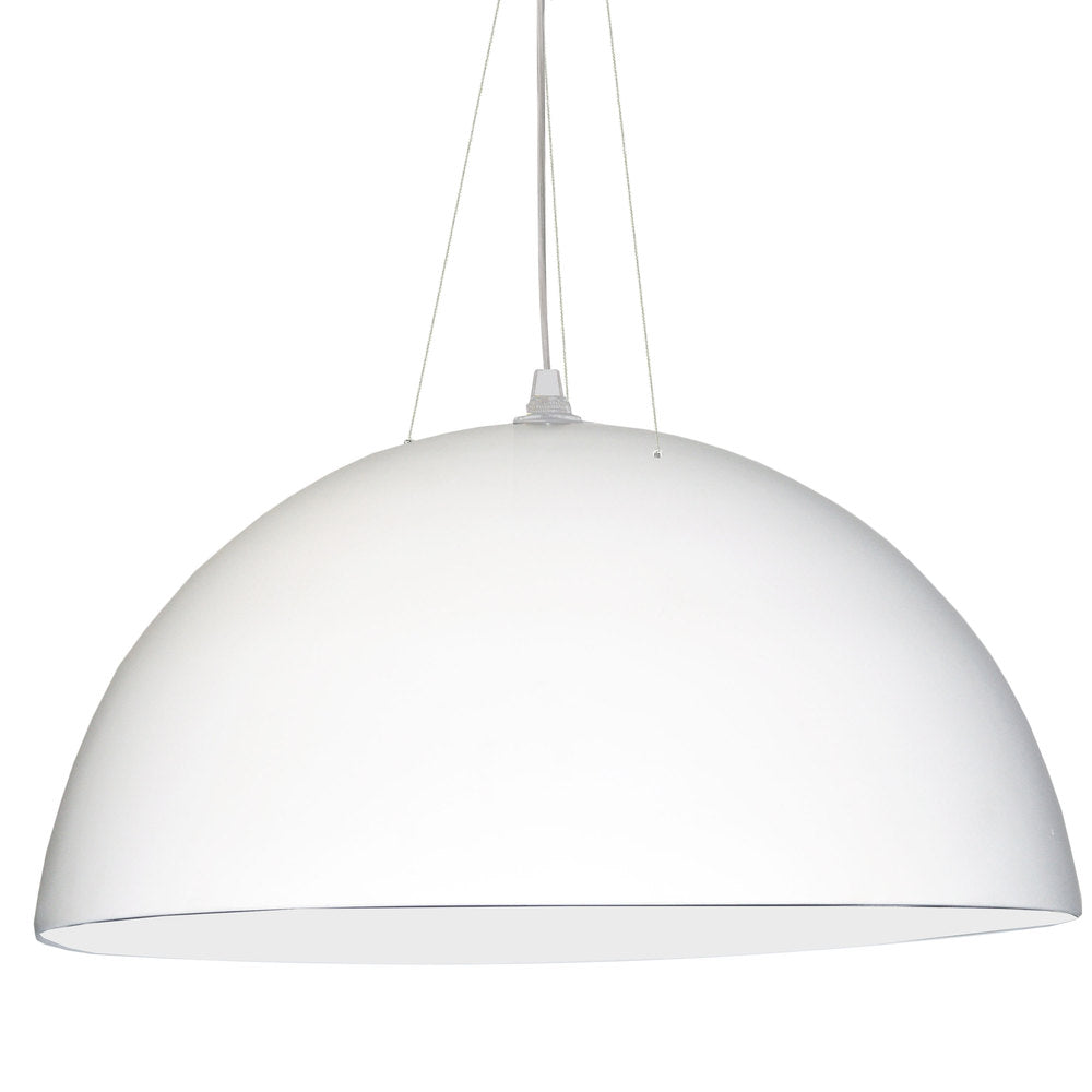 Dainolite 114-313P-WH Pendant Contemporary - White