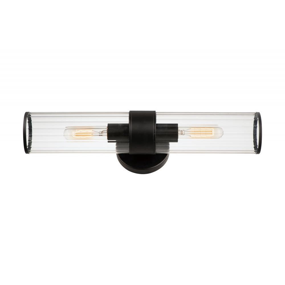 Maxim Lighting CROSBY 11472CRBK Sconce Modern - Black