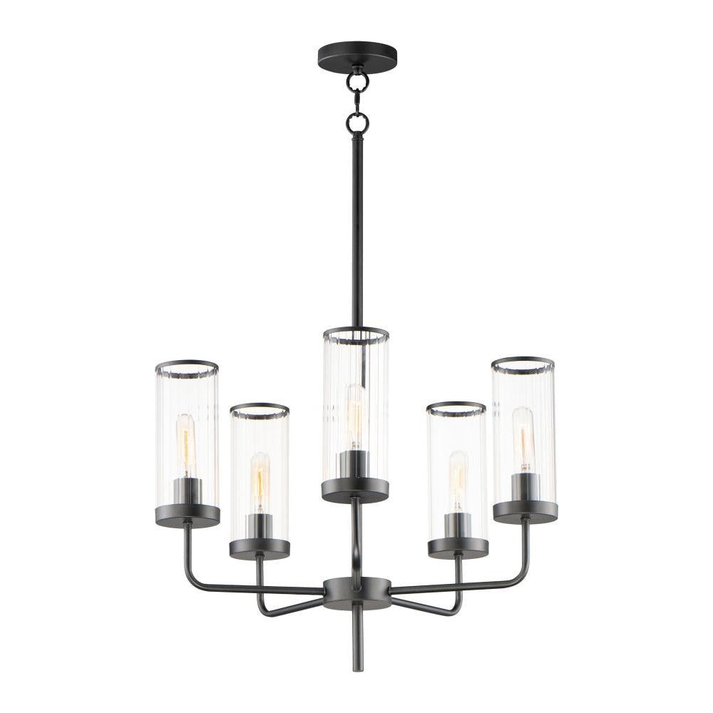 Maxim Lighting CROSBY 11475CRBK Chandelier Modern - Black