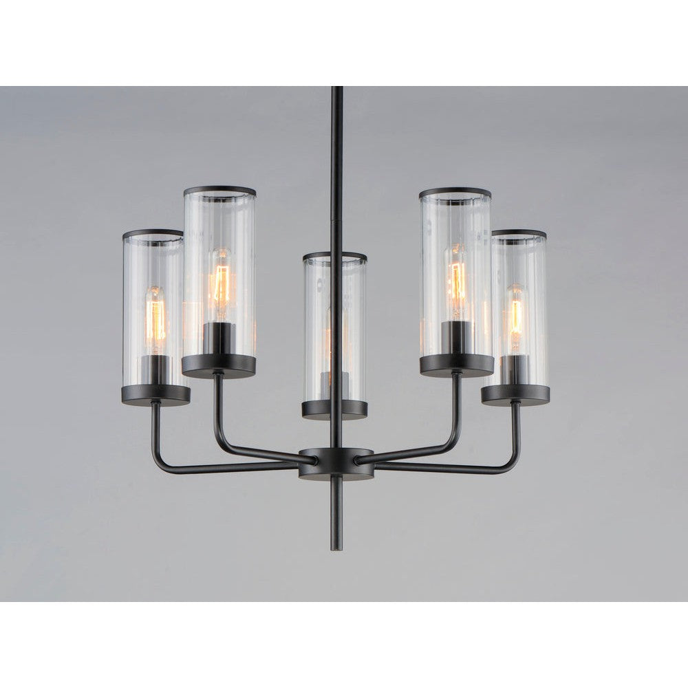 Maxim Lighting CROSBY 11475CRBK Chandelier Modern - Black