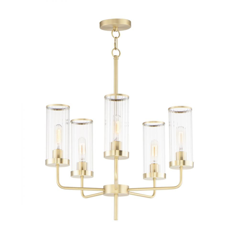 Maxim Lighting CROSBY 11475CRSBR Chandelier Modern - Brass