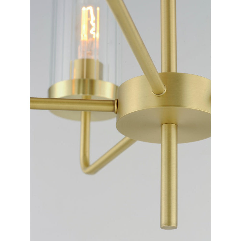 Maxim Lighting CROSBY 11475CRSBR Chandelier Modern - Brass