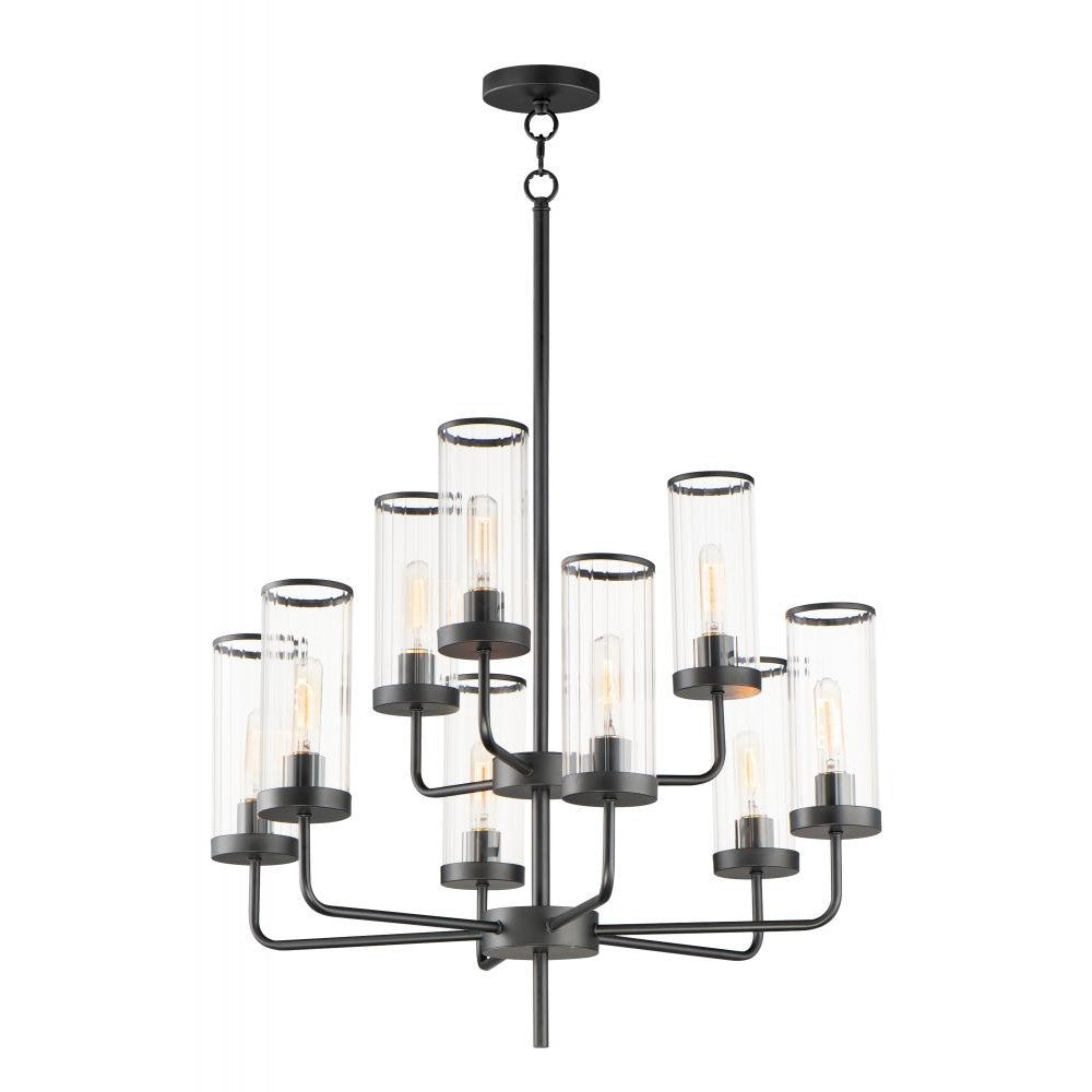 Maxim Lighting CROSBY 11479CRBK Chandelier Modern - Black