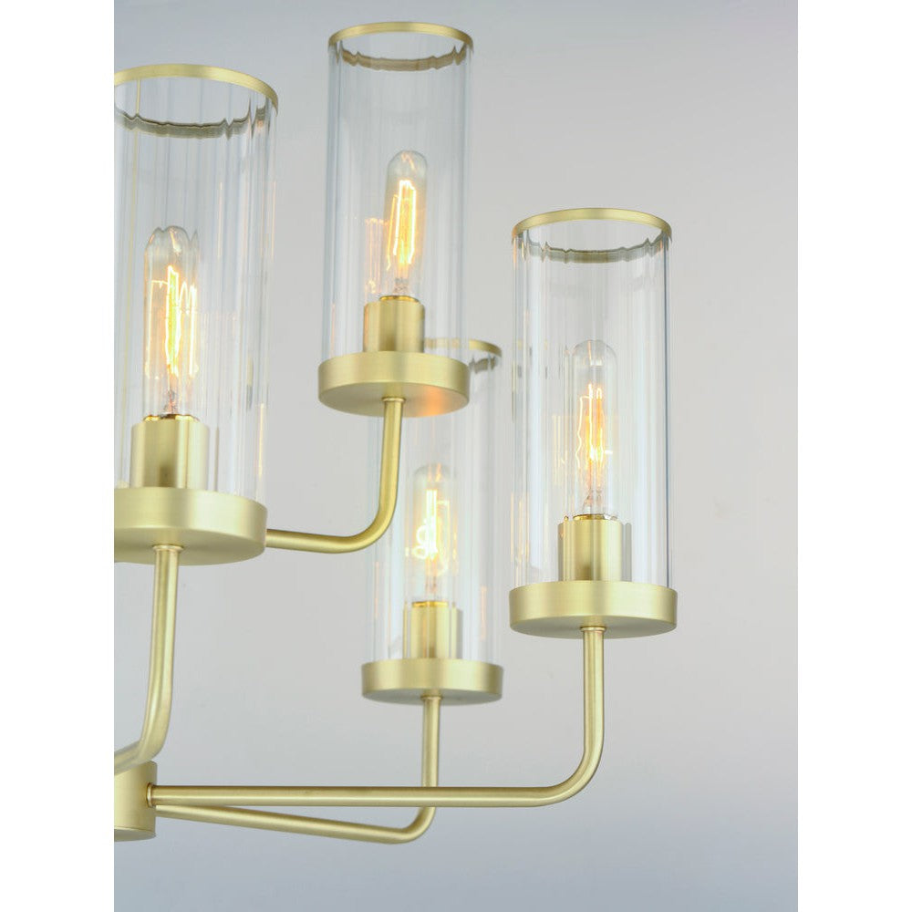 Maxim Lighting CROSBY 11479CRSBR Chandelier Modern - Brass