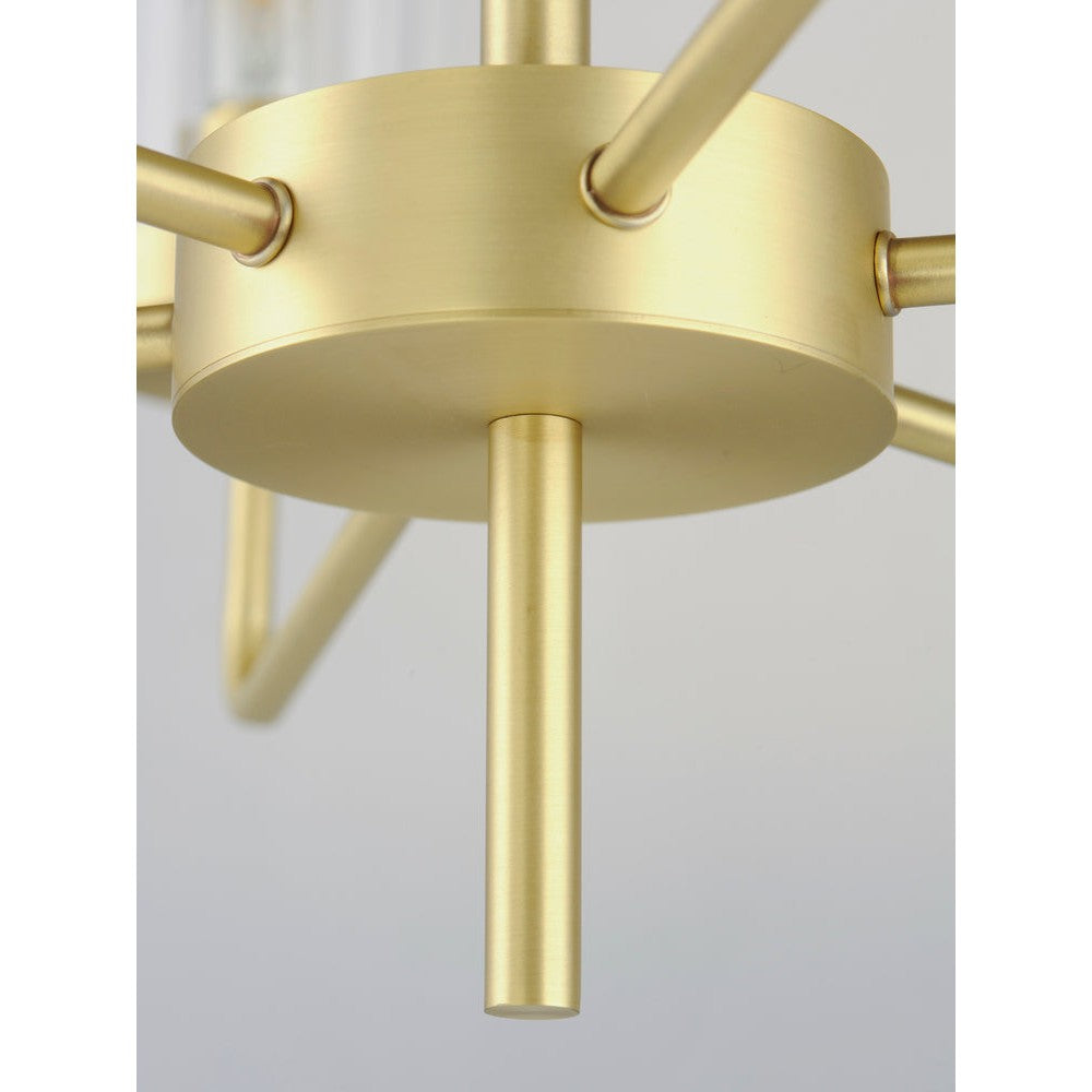 Maxim Lighting CROSBY 11479CRSBR Chandelier Modern - Brass