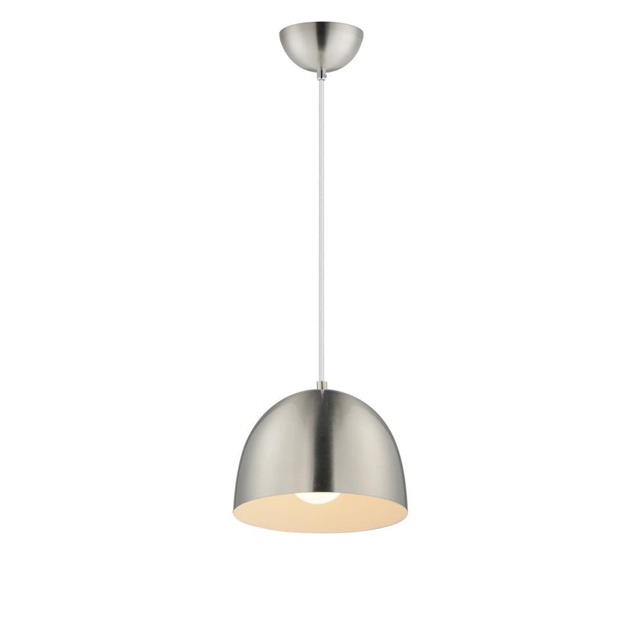 Maxim Lighting 11482SN Tova 9 Inch Semi Flush Mount Light – Satin Nickel