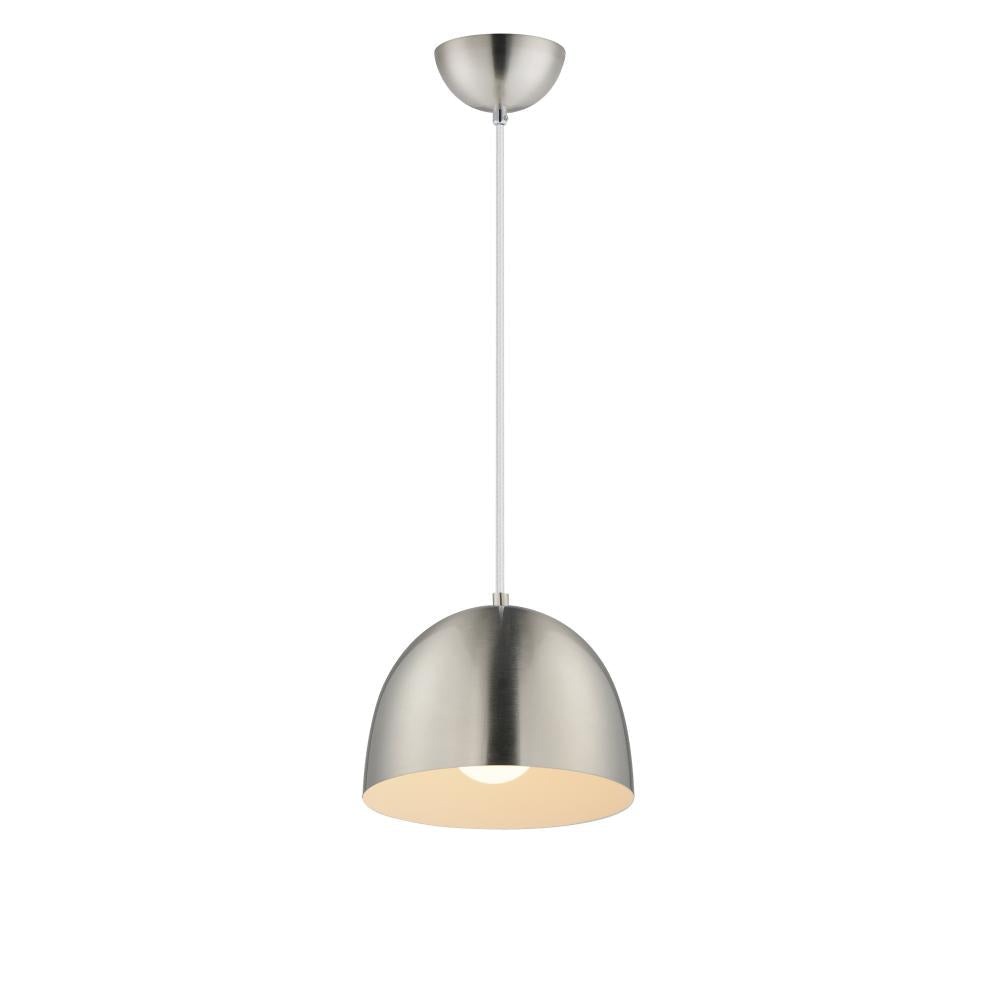 Maxim Lighting 11482SN Tova 9 Inch Semi Flush Mount Light – Satin Nickel