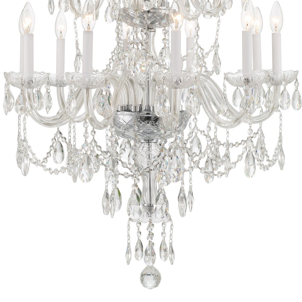 Crystorama TRADITIONAL CRYSTAL 1155-CH-CL-MWP Chandelier Americana - Polished Chrome