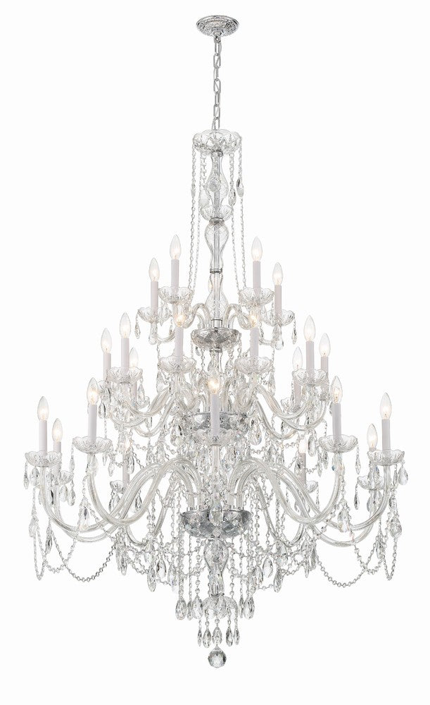 Crystorama TRADITIONAL CRYSTAL 1156-CH-CL-MWP Chandelier Americana - Polished Chrome