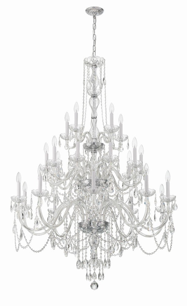 Crystorama TRADITIONAL CRYSTAL 1156-CH-CL-MWP Chandelier Americana - Polished Chrome