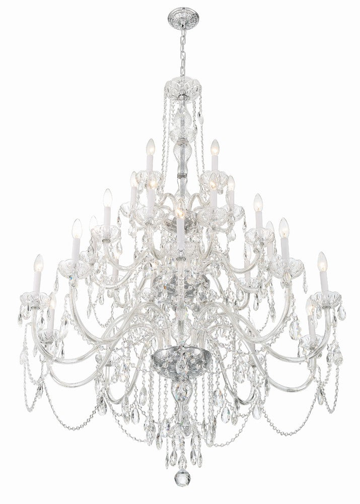 Crystorama TRADITIONAL CRYSTAL 1156-CH-CL-MWP Chandelier Americana - Polished Chrome