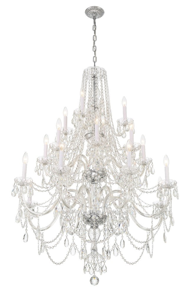 Crystorama TRADITIONAL CRYSTAL 1157-CH-CL-MWP Chandelier Americana - Polished Chrome