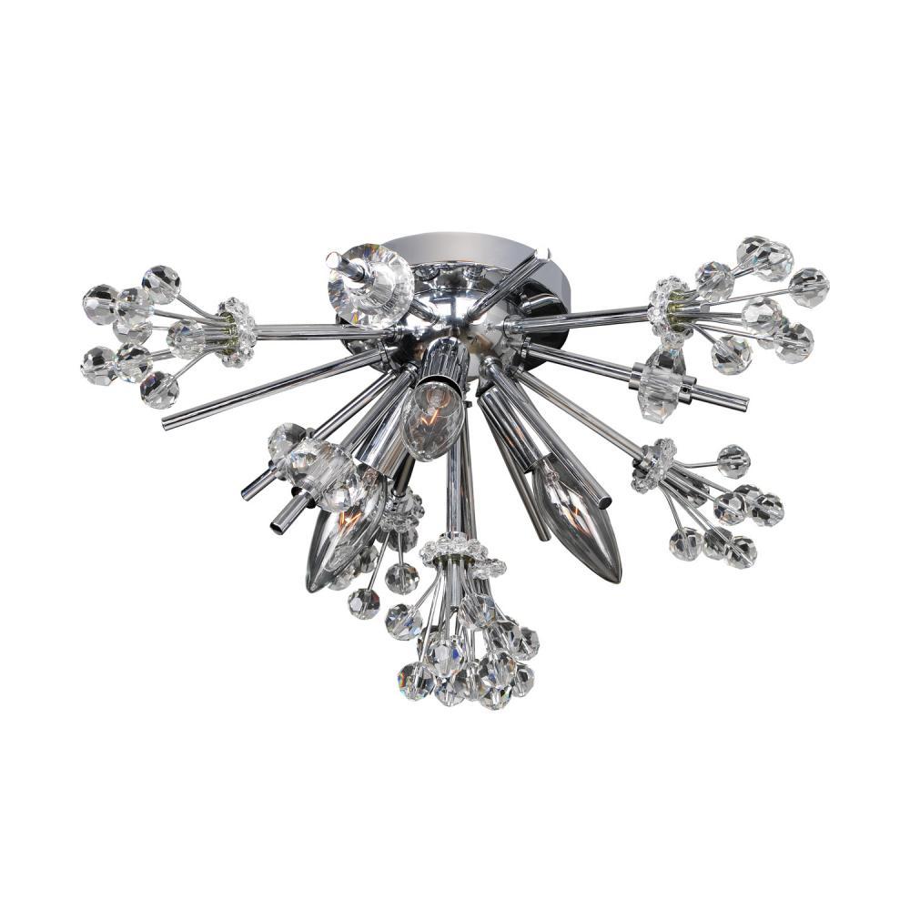 Fanshawe Luxury Crystal Chandelier – Polished Chrome