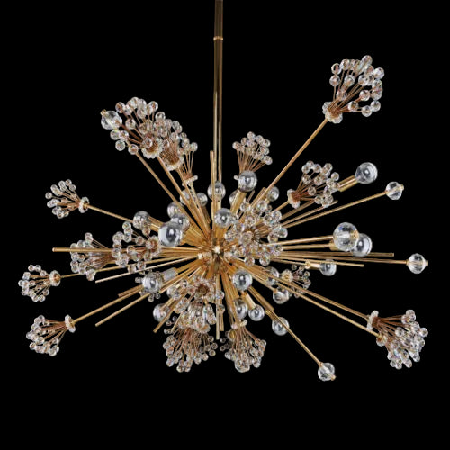 Constellation 46 Light Pendant – 18K Gold by Allegri Crystal