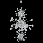 Constellation 50 Light 3 Tier Foyer – Polished Chrome by Allegri Crystal