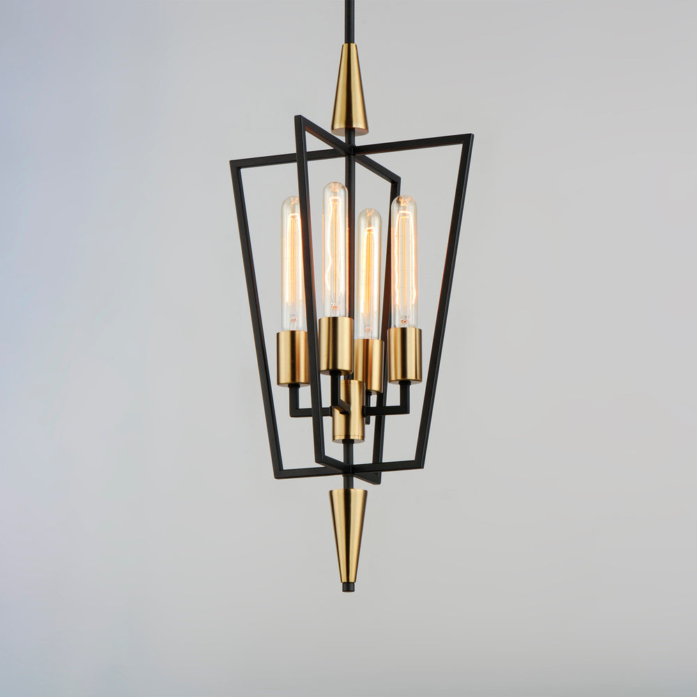 Maxim Lighting WINGS 11654BKSBR Pendant Contemporary - Black