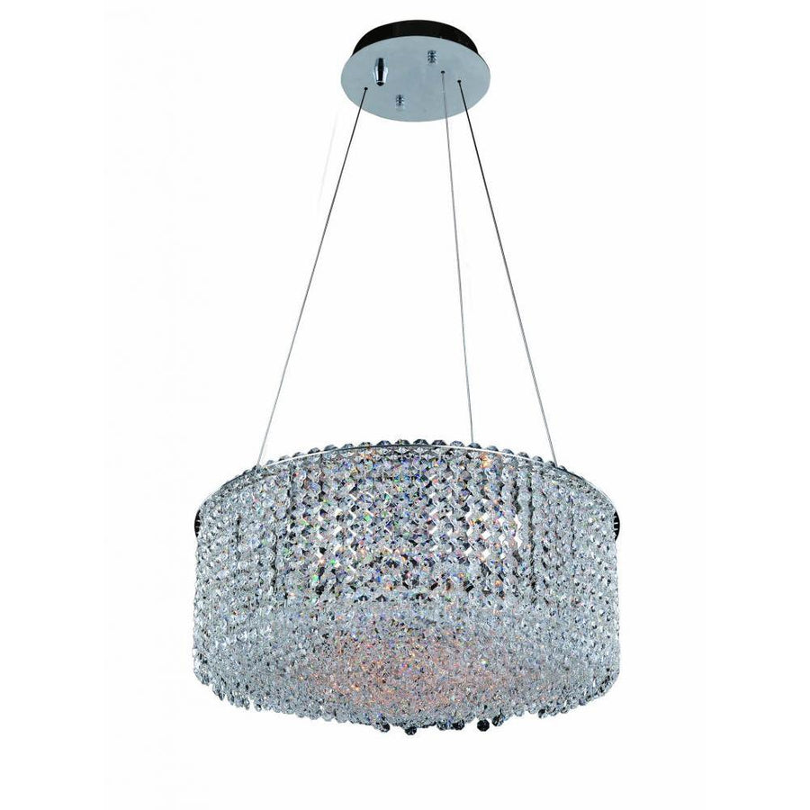 Milieu Metro 18 Inch Pendant - Polished Chrome
