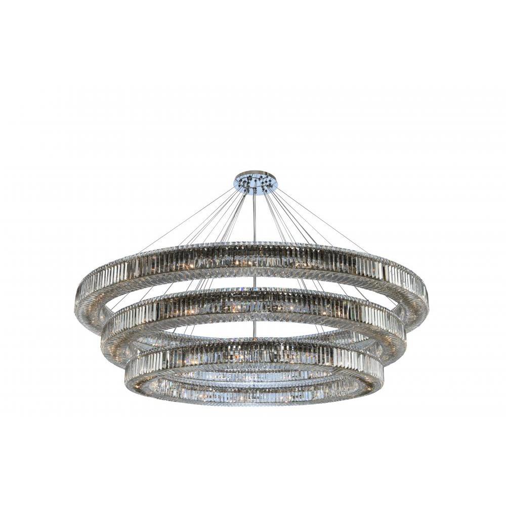 Rondelle (60 + 72 + 84) Inch 3 Tier Pendant