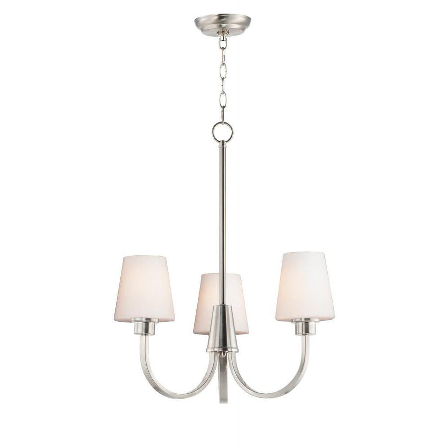 Shelter 2 Inch Chandelier – Satin Nickel