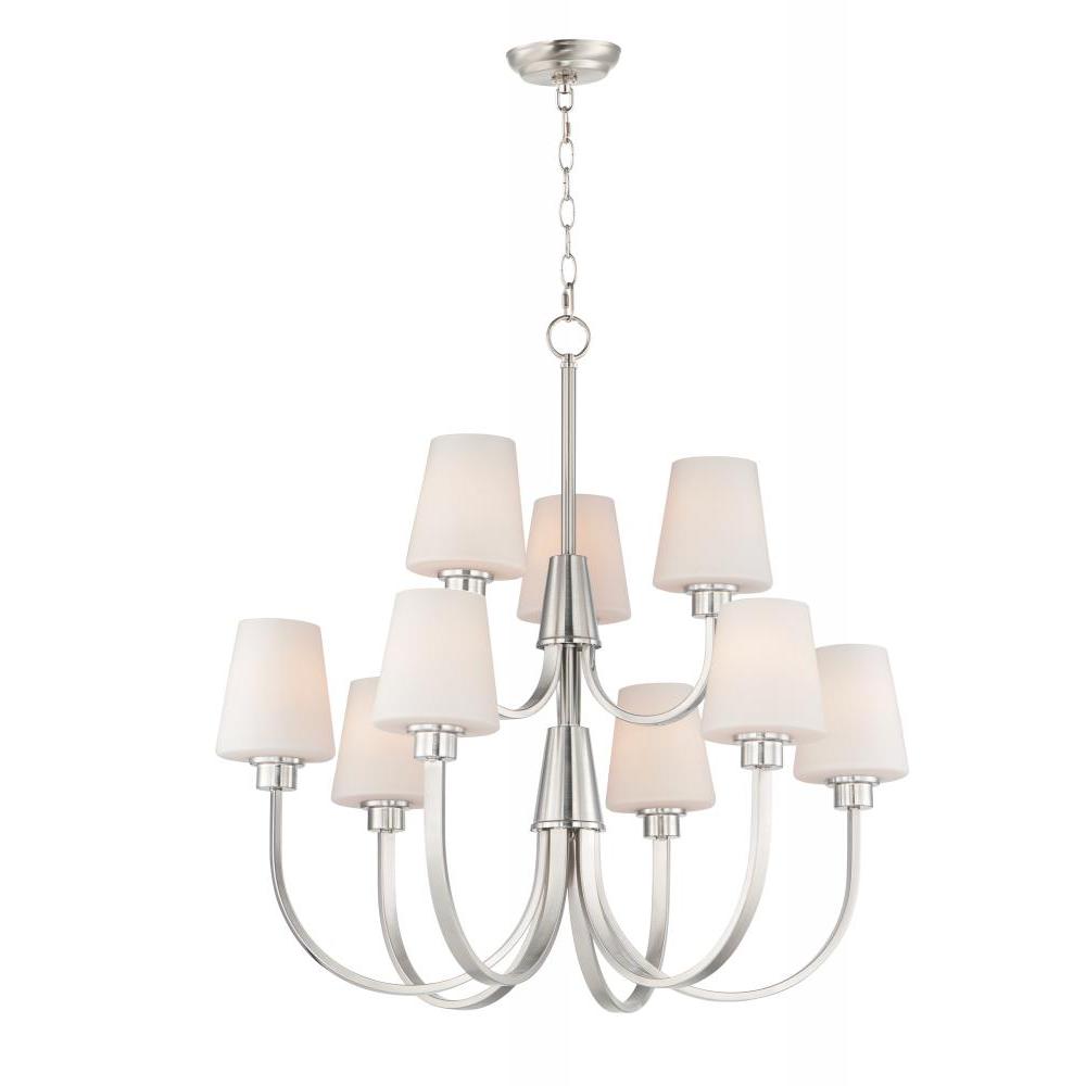 Shelter 3 Inch Chandelier – Satin Nickel