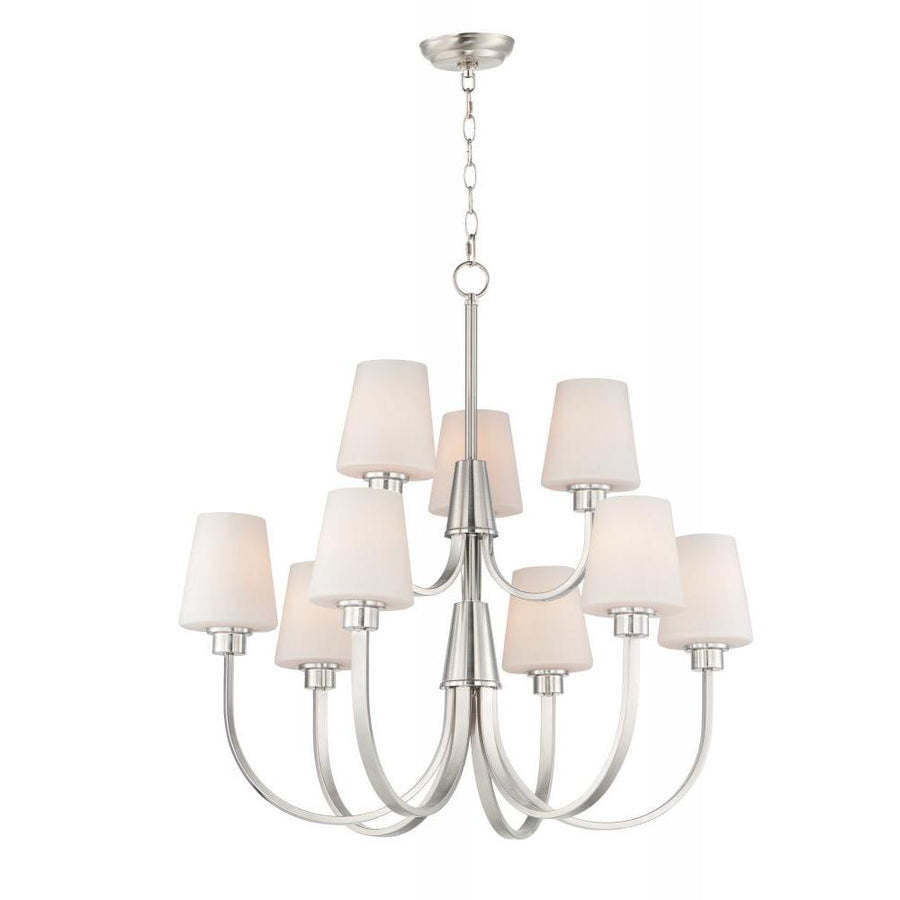 Shelter 3 Inch Chandelier – Satin Nickel