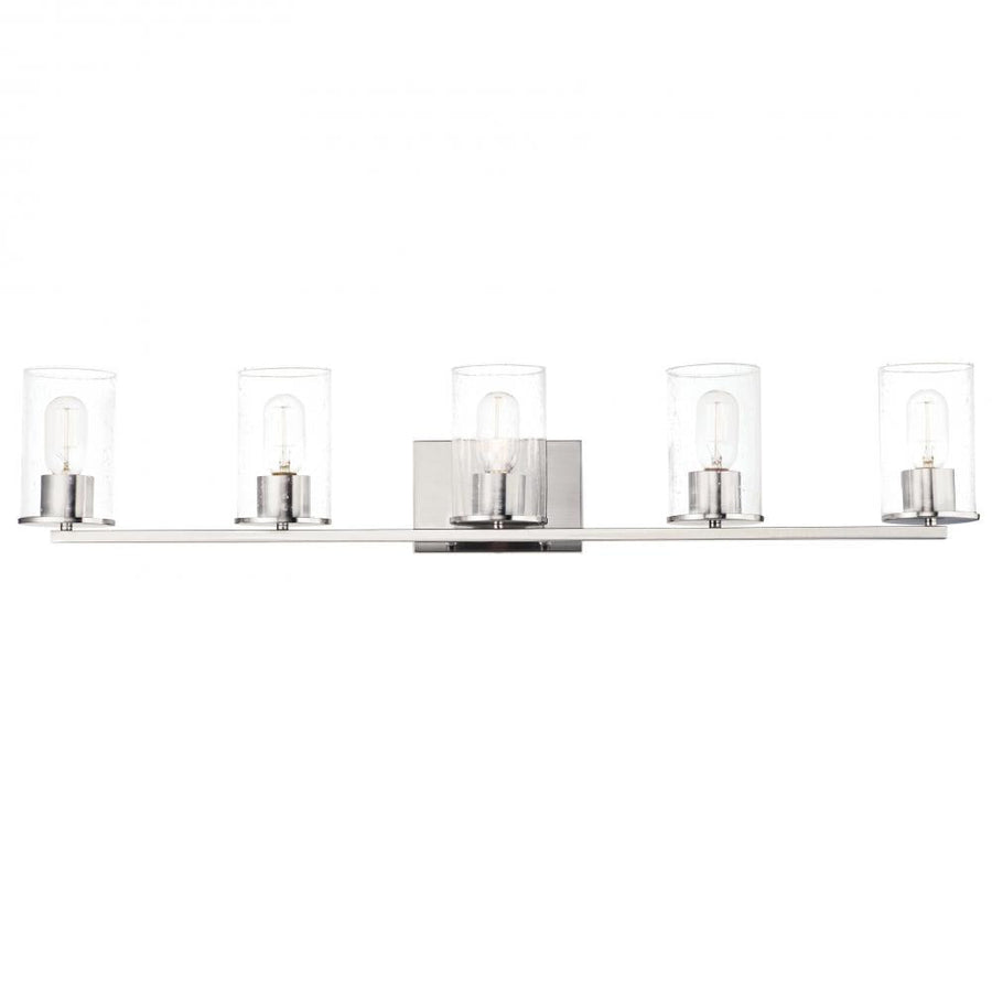 Maxim Lighting 11845CDSN Sleek 4 Inch Bathroom Vanity - Satin Nickel