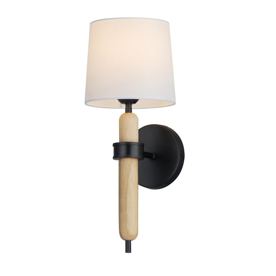 Maxim Lighting 11861OFNWD Bozeman 7 Wall Sconce - Natural Wood