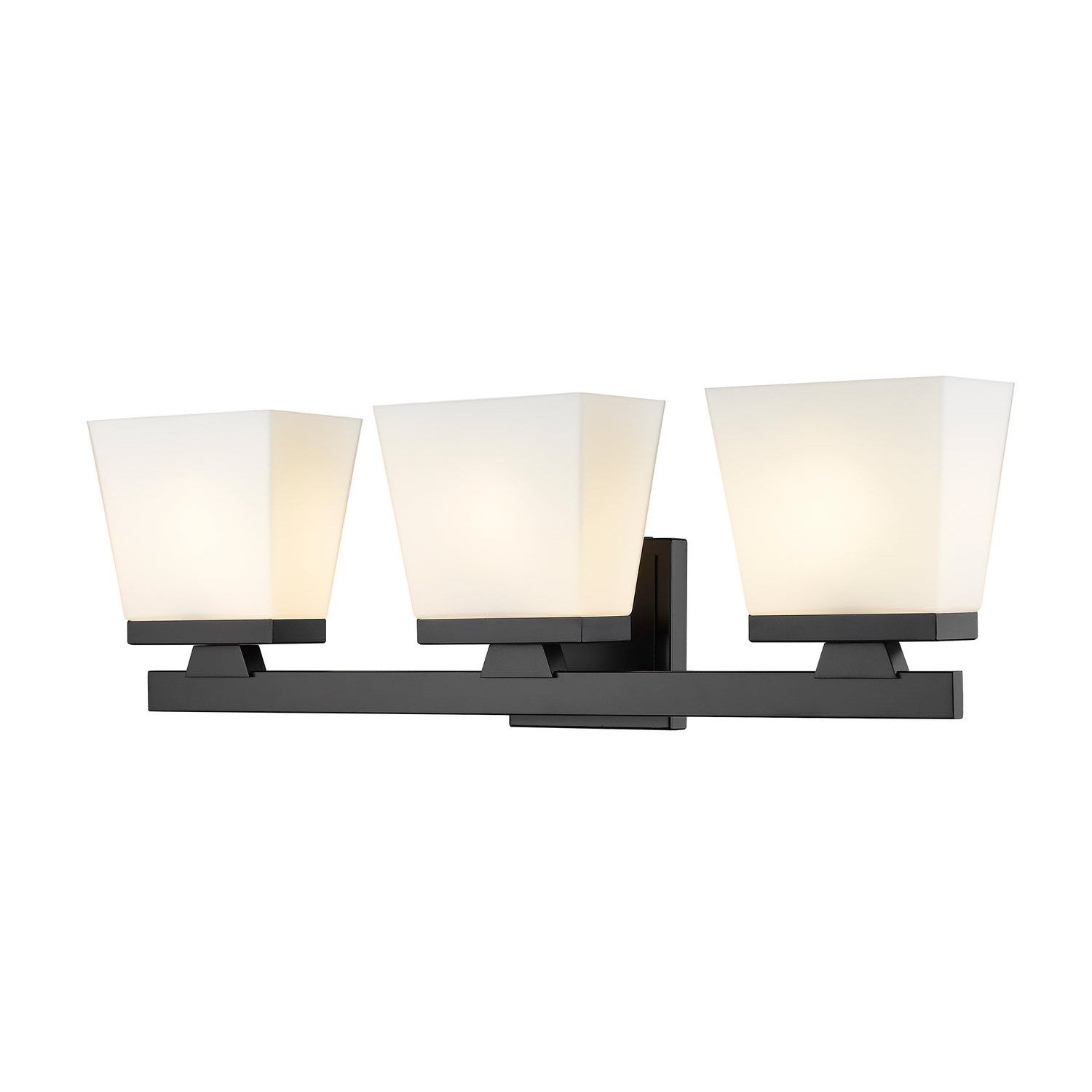 Z-Lite Astor 1937-3V-MB Bath Vanity Light Fixture 23 in. wide - Matte Black (OPEN BOX)