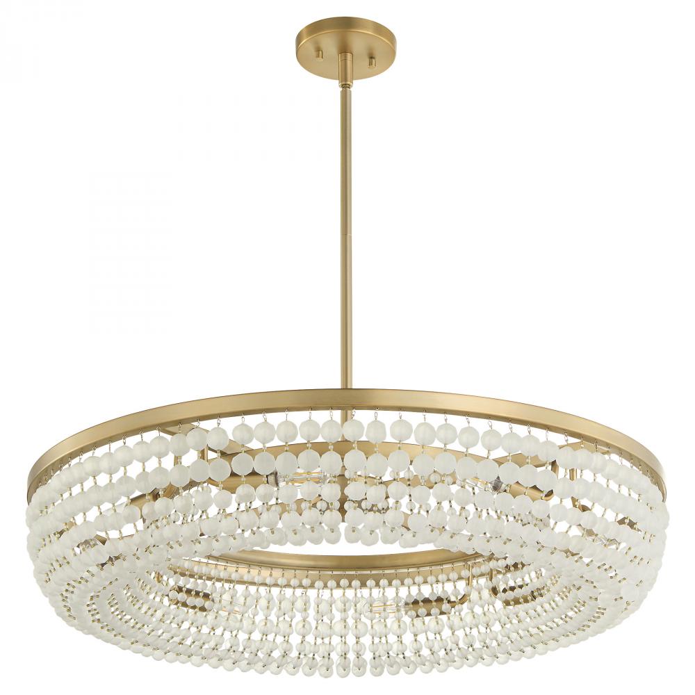 Cyan Design OPHELIA 11944 Chandelier - Aged Brass