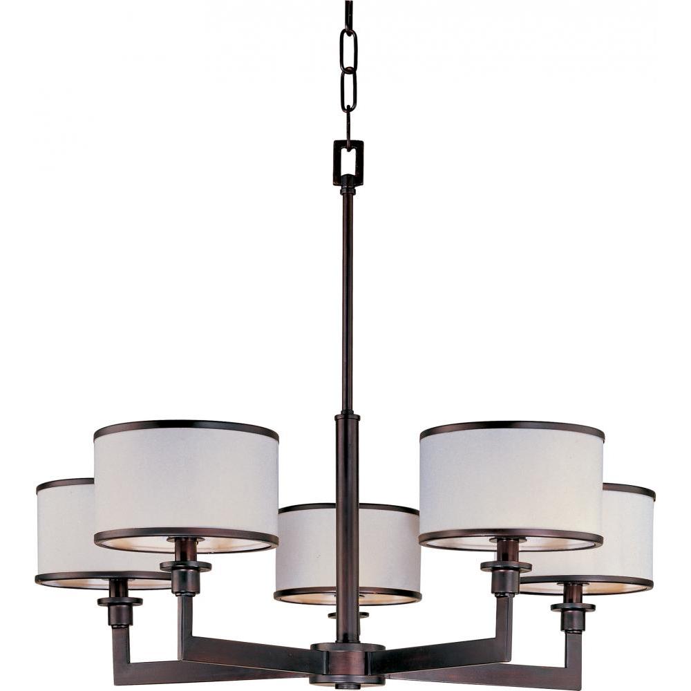 Nexus 27.75 Inch Semi Flush Mount Light – Oil Rubbed Bronze